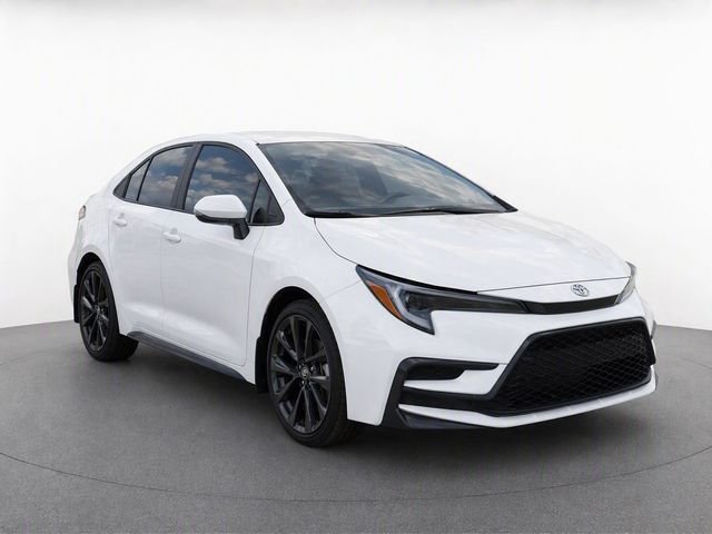 Used 2024 White Toyota SE image 2