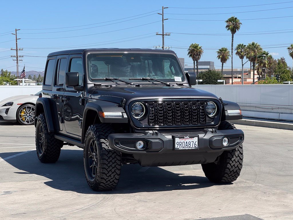 Used 2025 Crystal Metallic Jeep Willys image 4