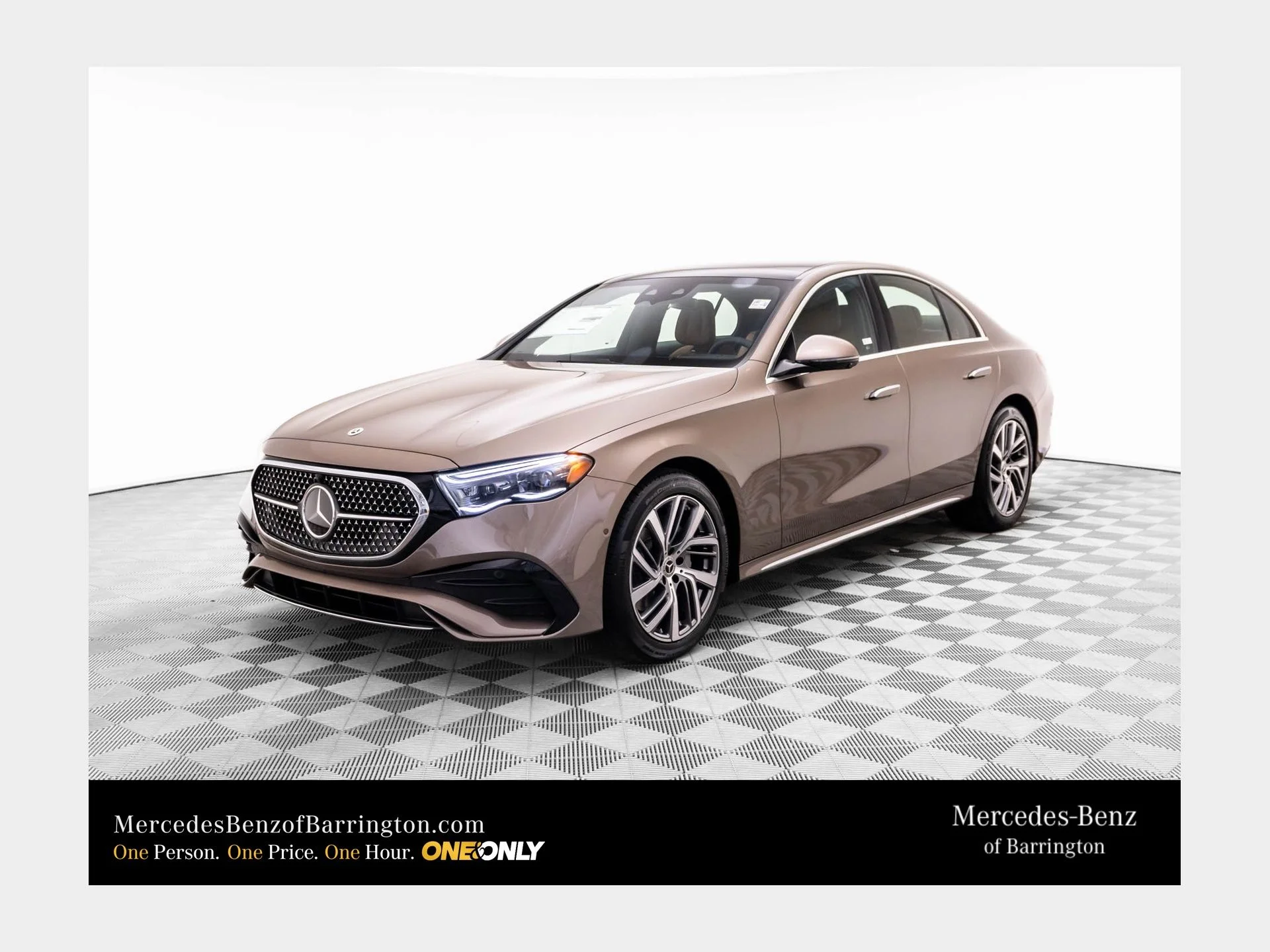 New 2026 Brown Mercedes-Benz E 350 image 1