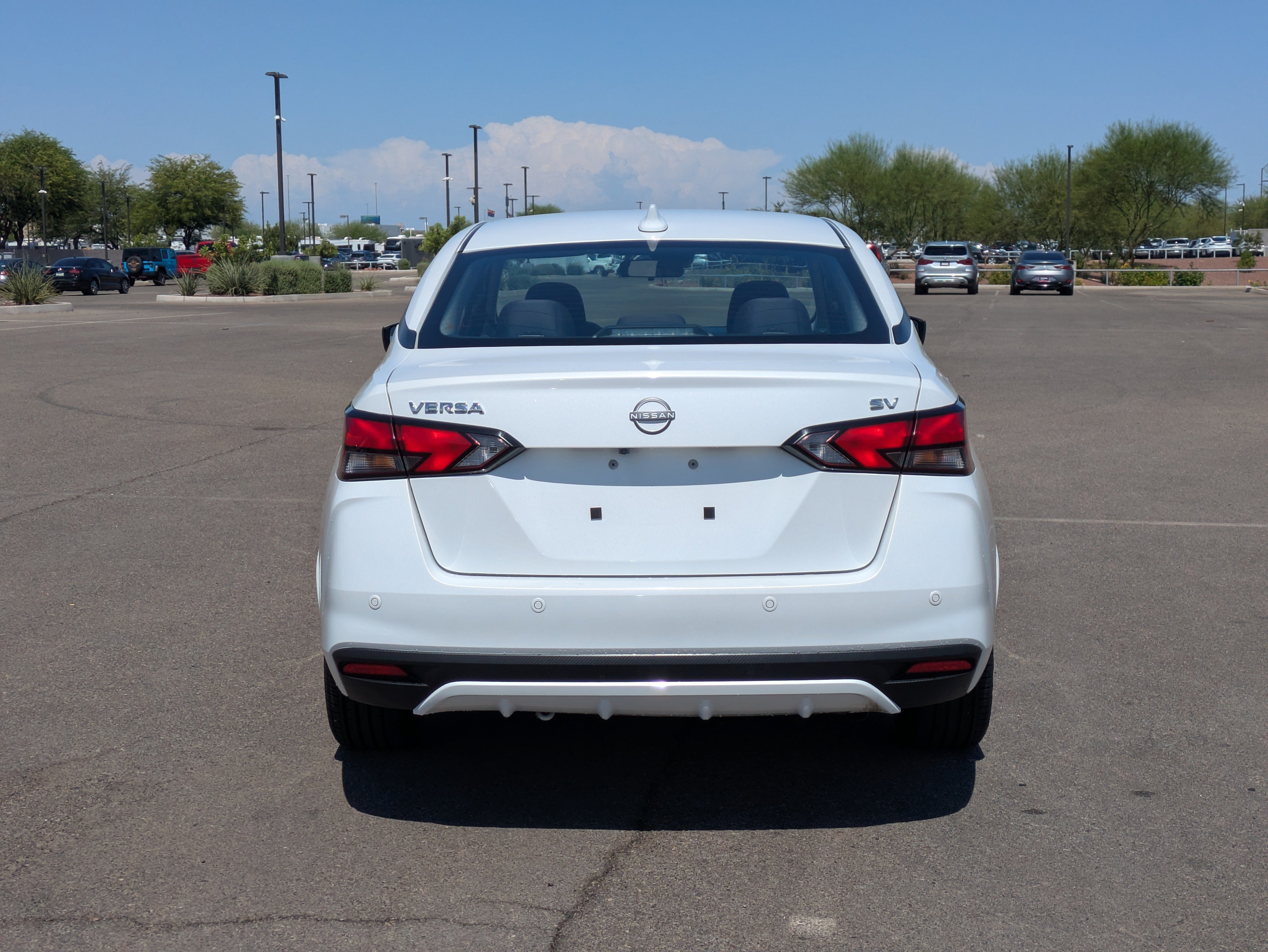 Used 2024 Aspen White Tricoat Nissan SV image 4