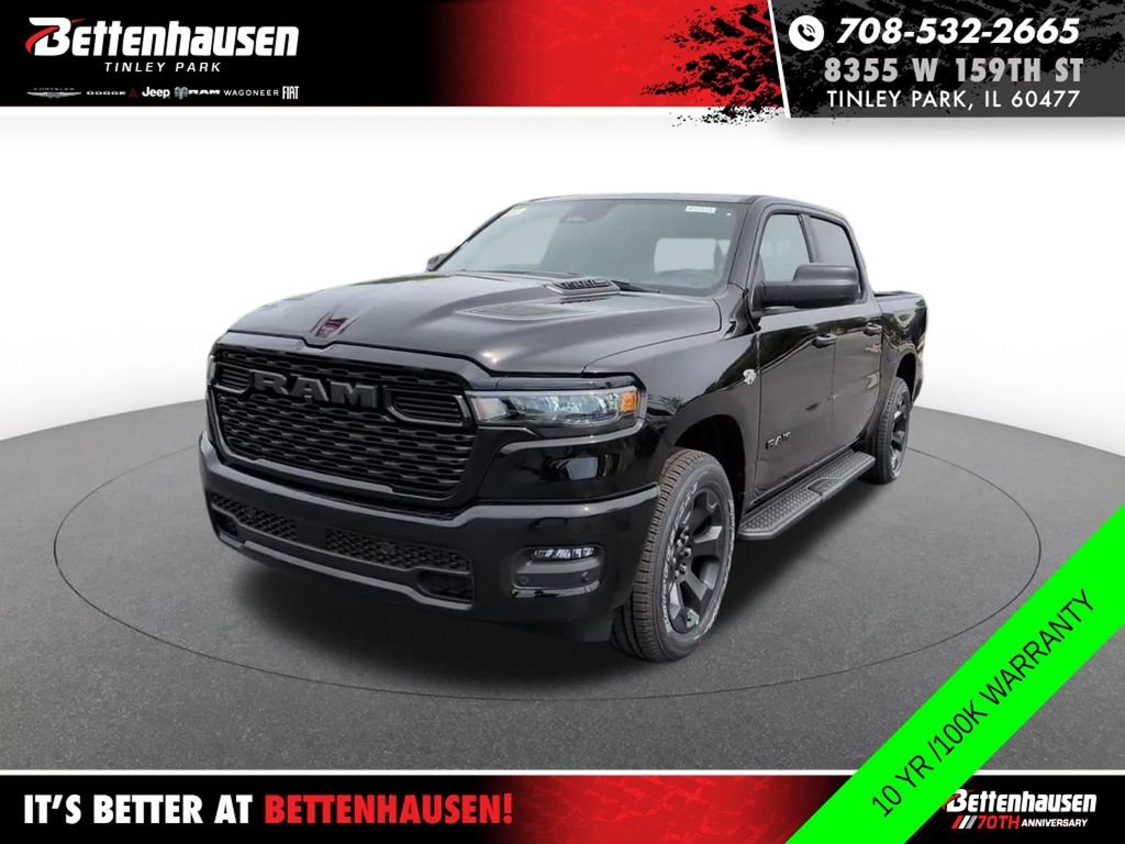 New 2026 Diamond Black Crystal Pearl-Coat Exterior Paint RAM  image 14