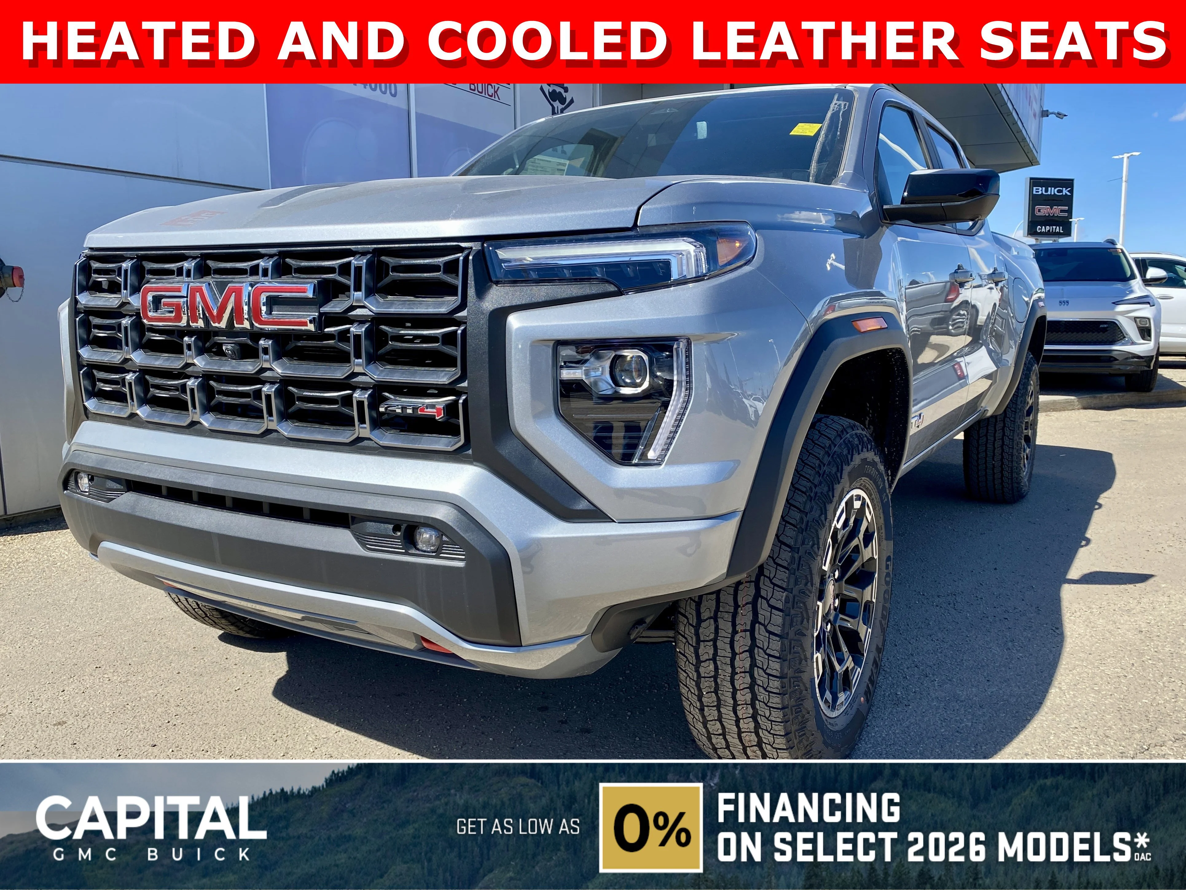New 2026 STERLING METALLIC GMC 4WD AT4 image 1