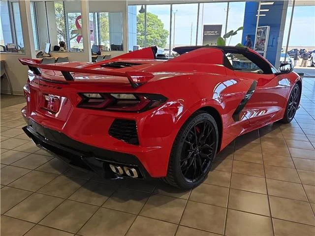 New 2026 GKZ Torch Red Chevrolet Stingray w/3LT image 4