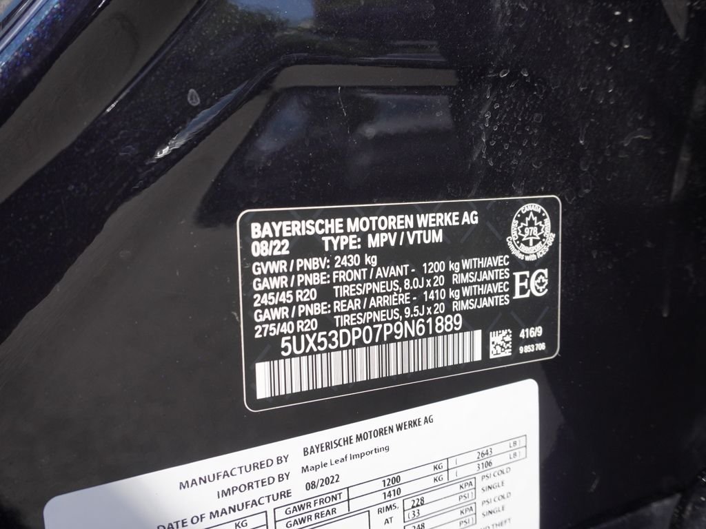 Used 2023 Black BMW xDrive30i image 52