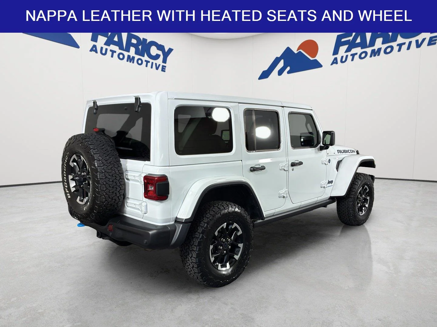 Used 2024 Bright White Clearcoat Jeep Rubicon X image 5