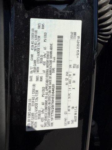 Used 2017 Black Ford Lariat image 23