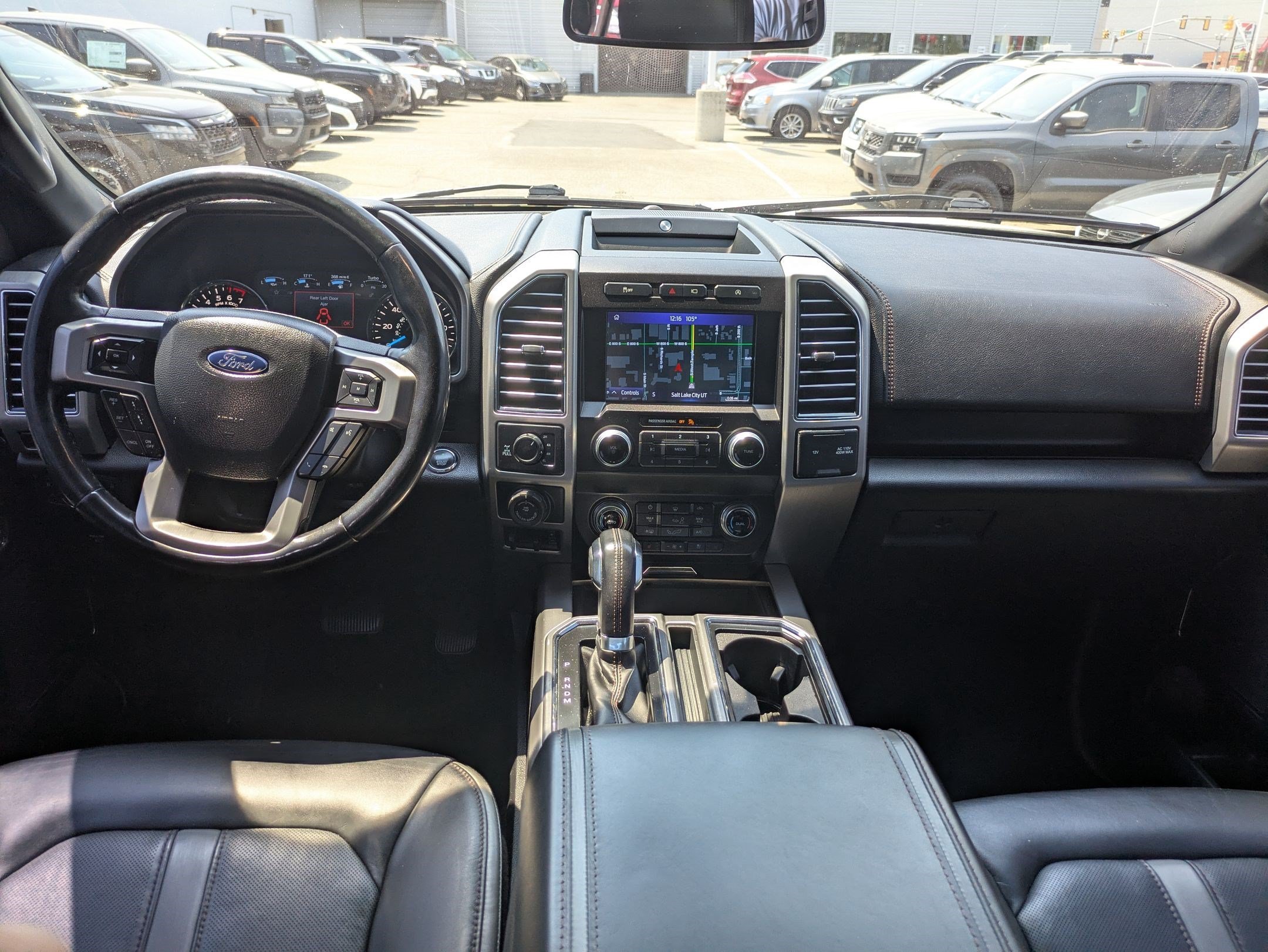 Used 2019 White Platinum Clearcoat Metallic Ford Platinum image 26