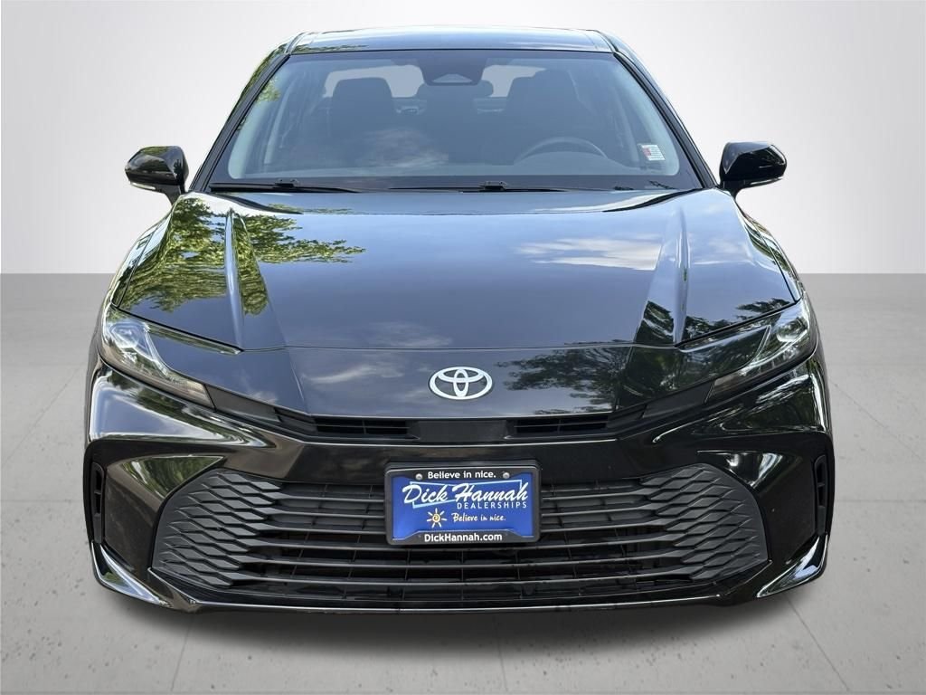 Used 2025 Midnight Black Metallic Toyota LE image 3