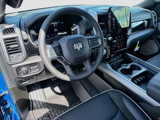 New 2026 Hydro Blue Pearl-Coat Exterior Paint RAM Laramie image 9