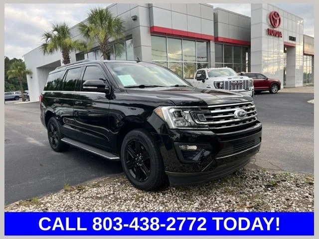Used 2021 Black Ford XLT image 1