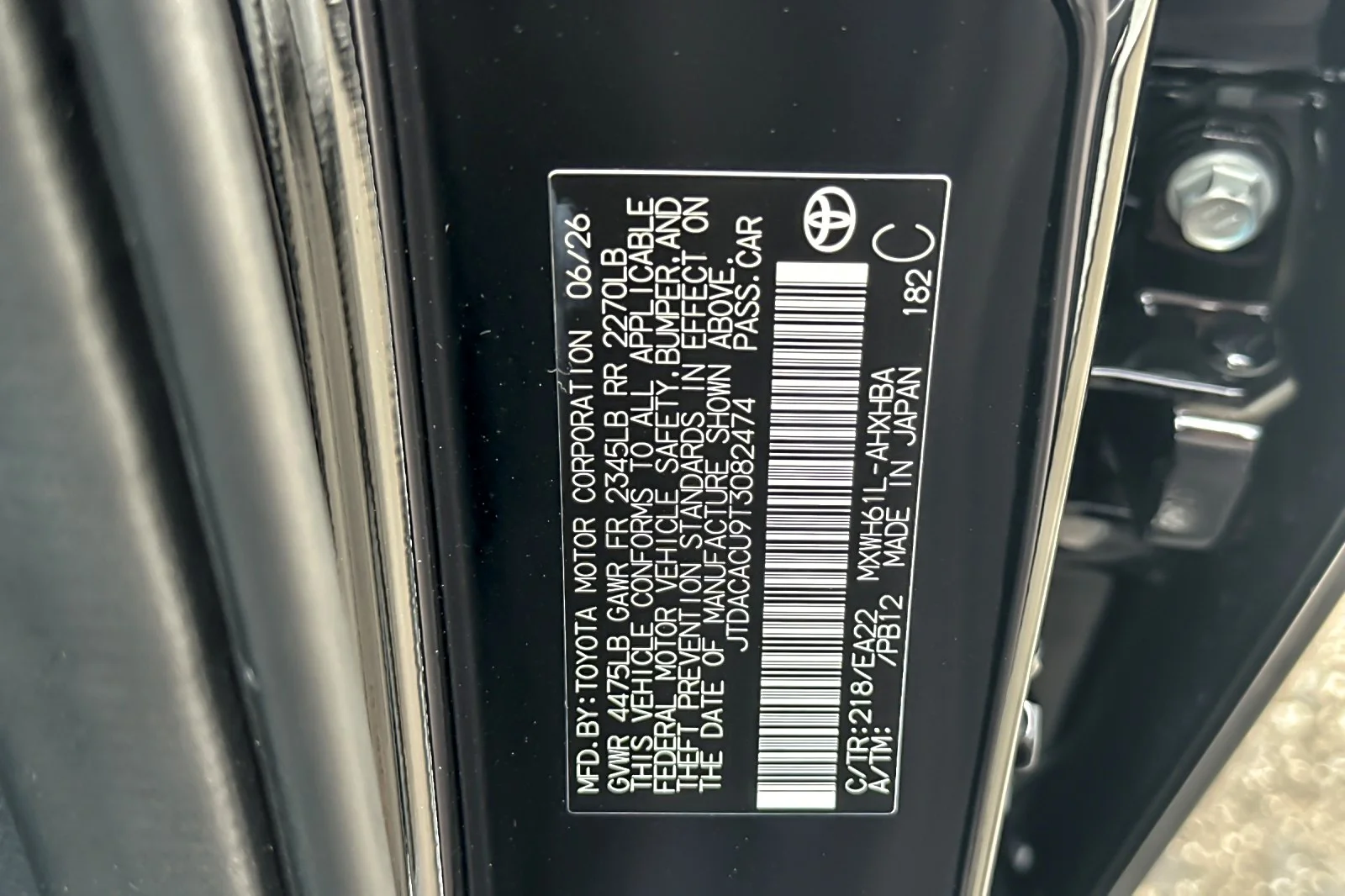 New 2026 Midnight Black Metallic Toyota  XSE Premium image 26