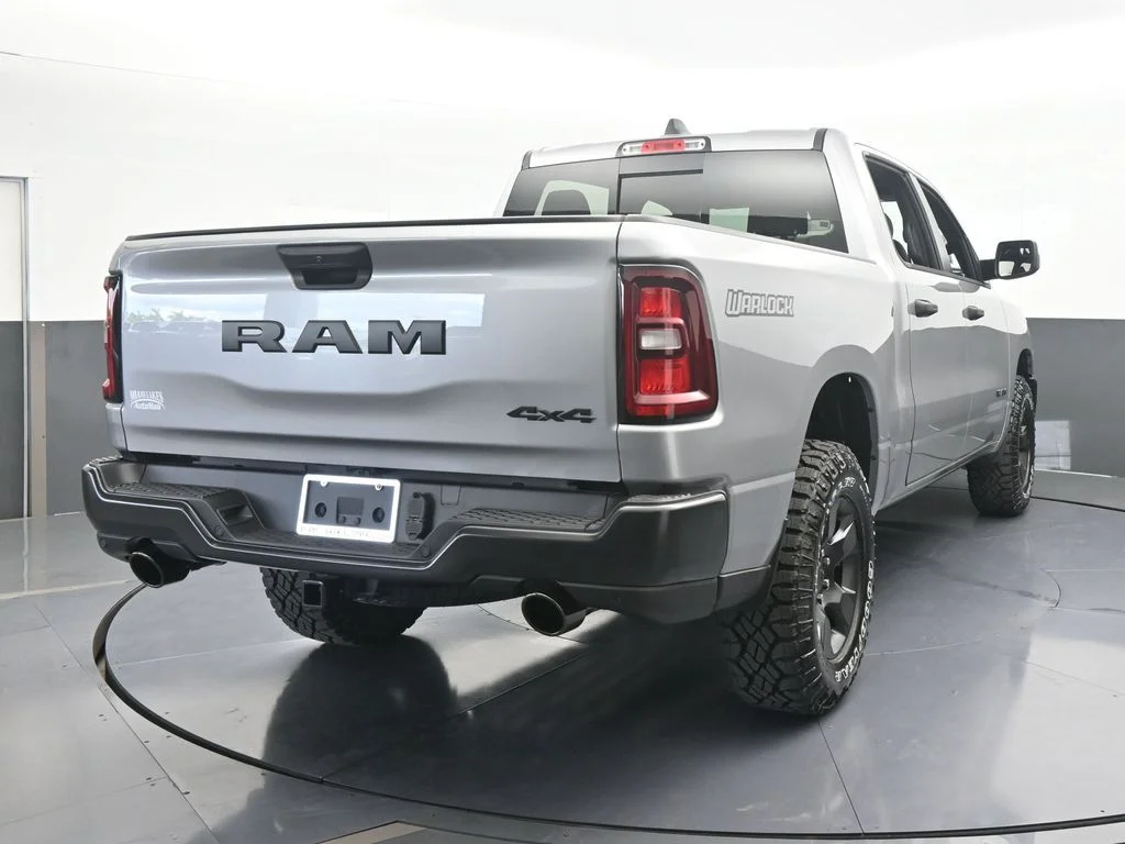 New 2026 Billet Silver Metallic Clear-Coat Exterior Paint RAM Warlock image 5