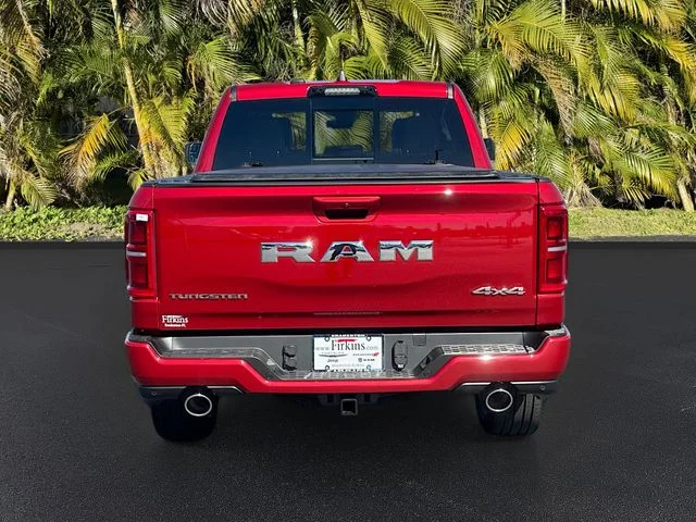 New 2026 Molten Red Pearl-Coat Exterior Paint RAM Tungsten image 5