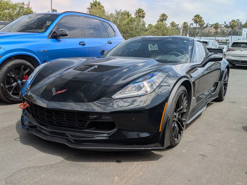 Used 2017 Black Chevrolet Z06 image 2