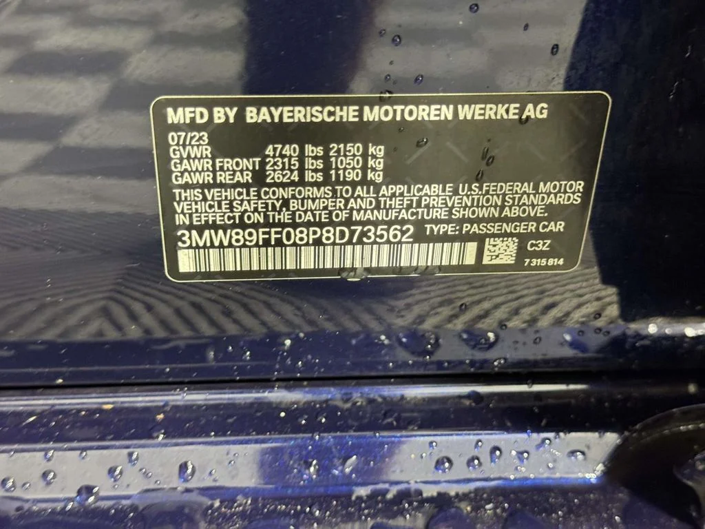 Certified Used 2023 Blue BMW 330i xDrive image 15