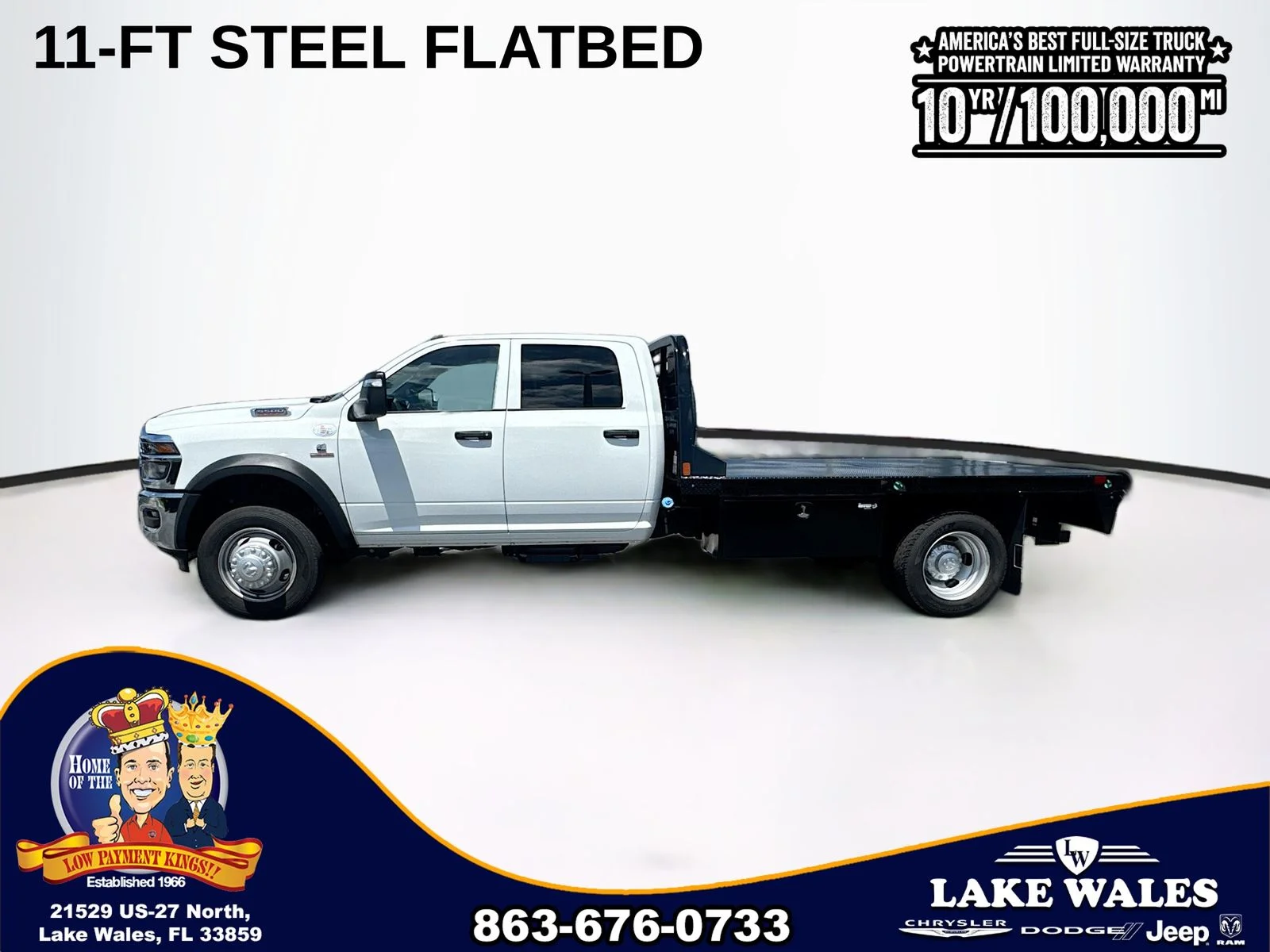 New 2026 Bright White Clear-Coat Exterior Paint RAM TRADESMAN image 3