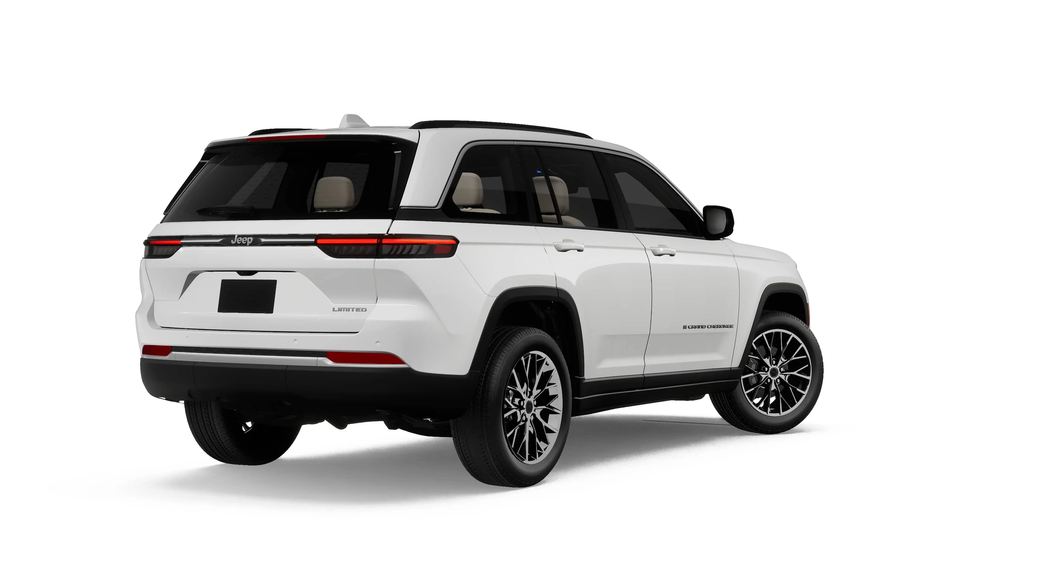 New 2027 Bright White Clear-Coat Paint Jeep Limited image 14