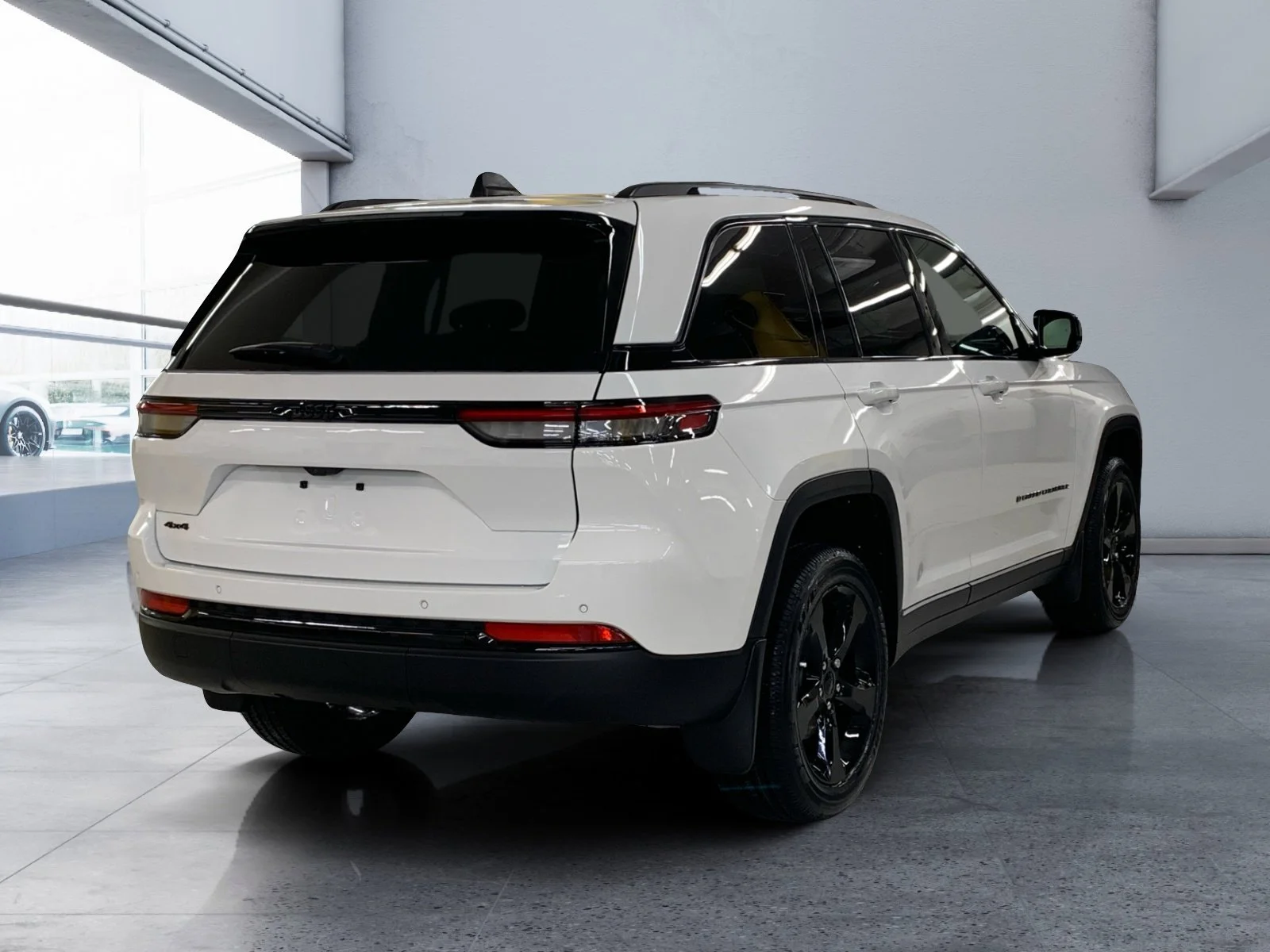 New 2025 Bright White Jeep Altitude image 5