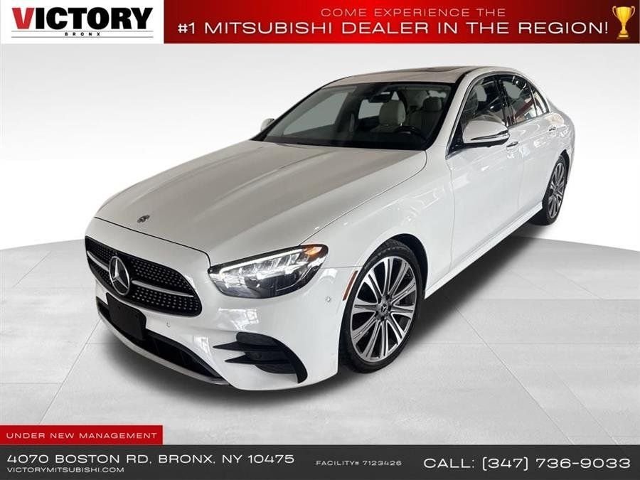 Used 2021 White Mercedes-Benz E 350 image 1