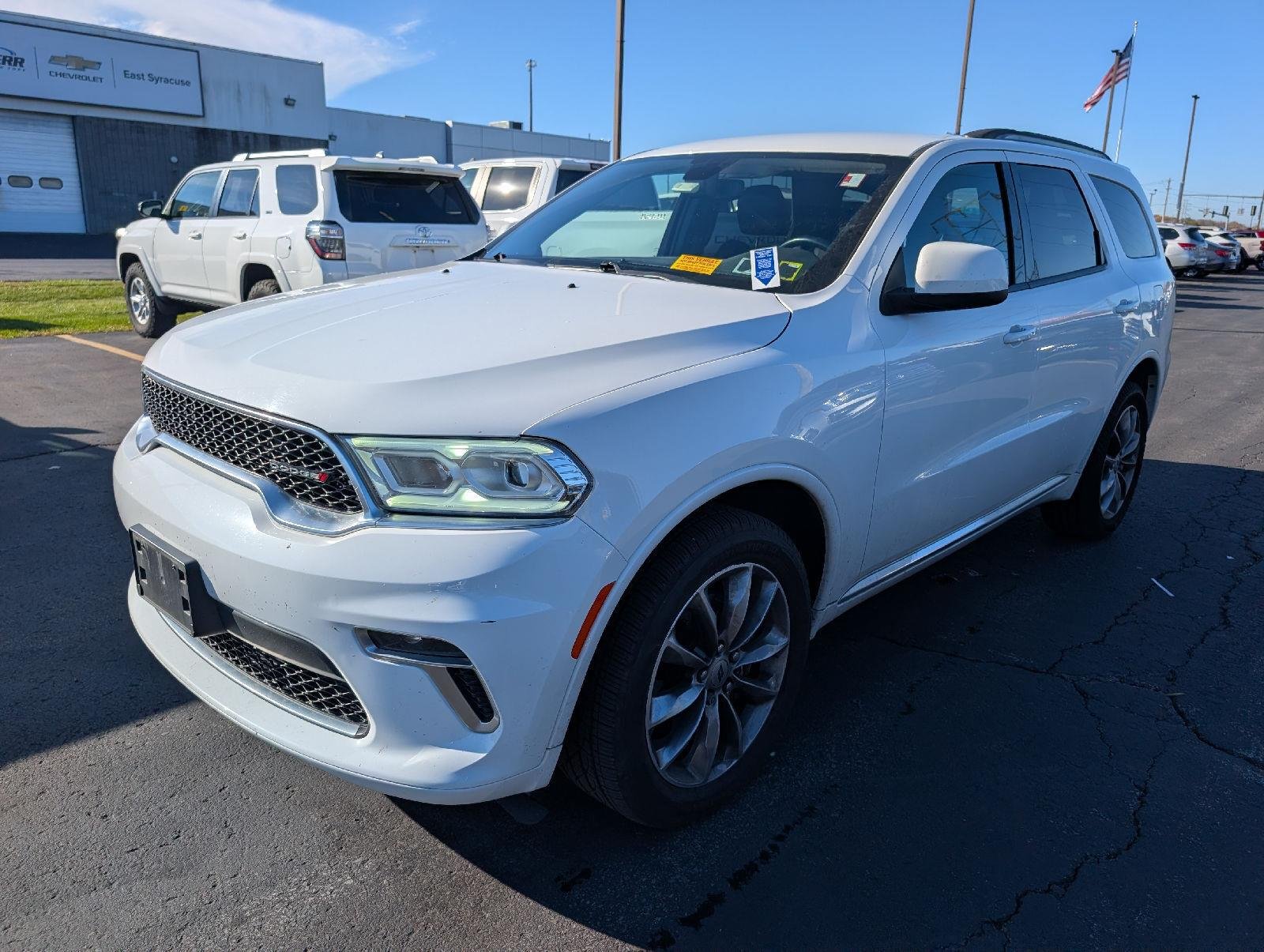 Used 2021 White Knuckle Clearcoat Dodge SXT Plus image 4