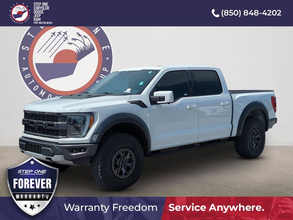 Used 2022 White Ford Raptor image 2