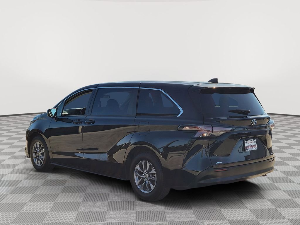 Certified Used 2024 Midnight Black Metallic Toyota LE image 3