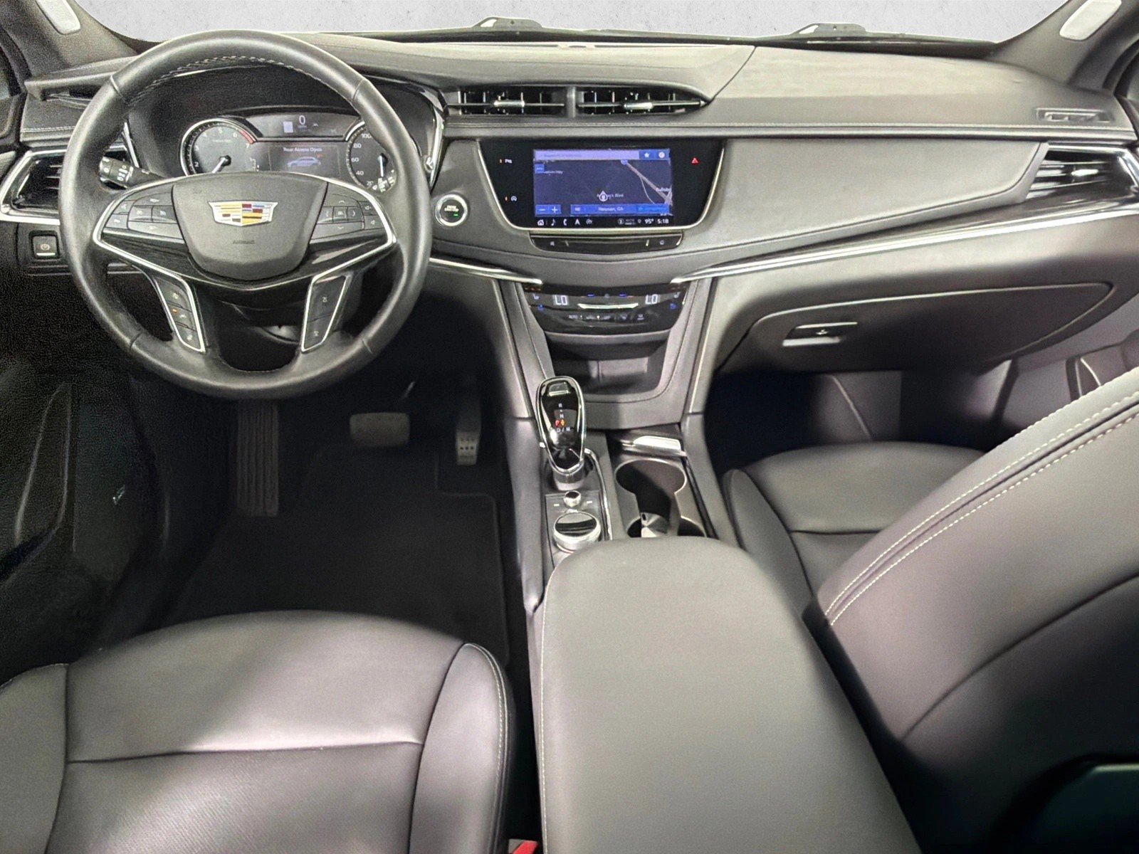 Used 2023 Stellar Black Metallic Cadillac FWD Premium Luxury image 25