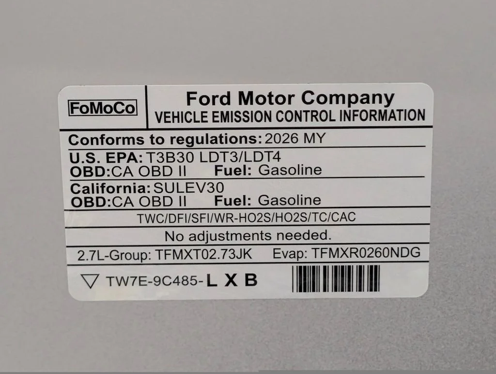 New 2026 Oxford White Ford STX® image 28
