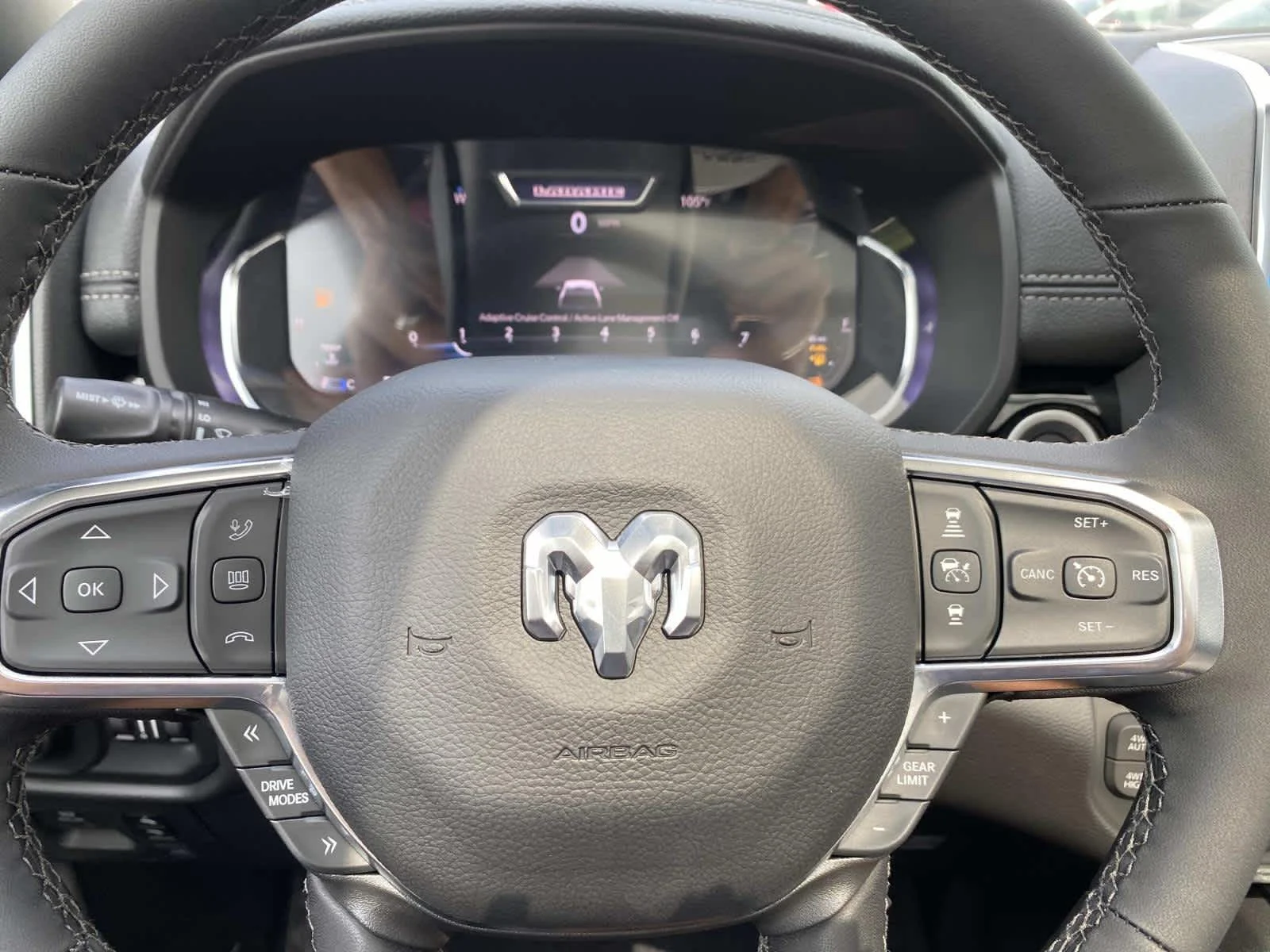 New 2026 Bright White Clear-Coat Exterior Paint RAM Laramie image 15