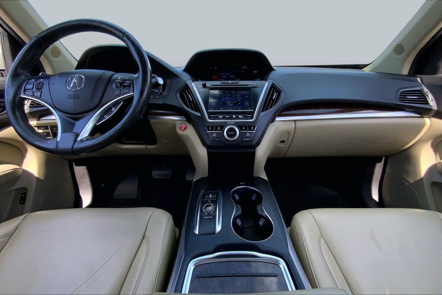 Used 2017 White Diamond Pearl Acura w/Technology Pkg image 15