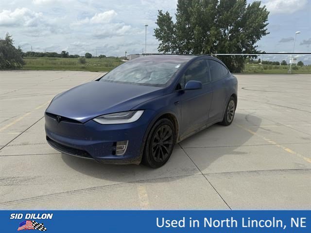 Used 2021 Deep Blue Metallic Tesla Long Range Plus image 1