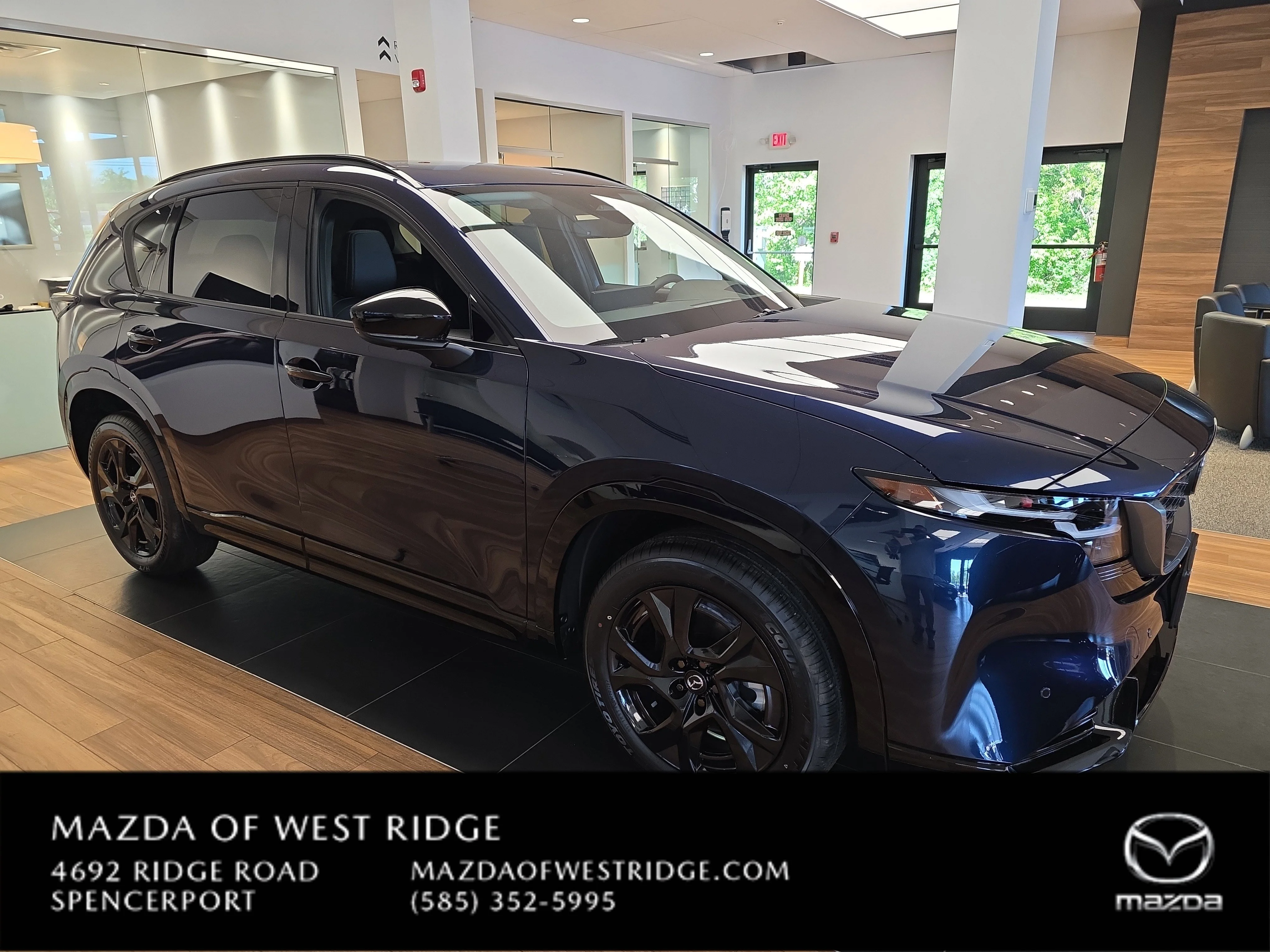 New 2026 Navy Blue Mica Mazda 2.5 S Premium Plus AWD image 1