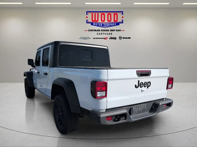 Used 2025 Bright White Clearcoat Jeep Sport S image 5