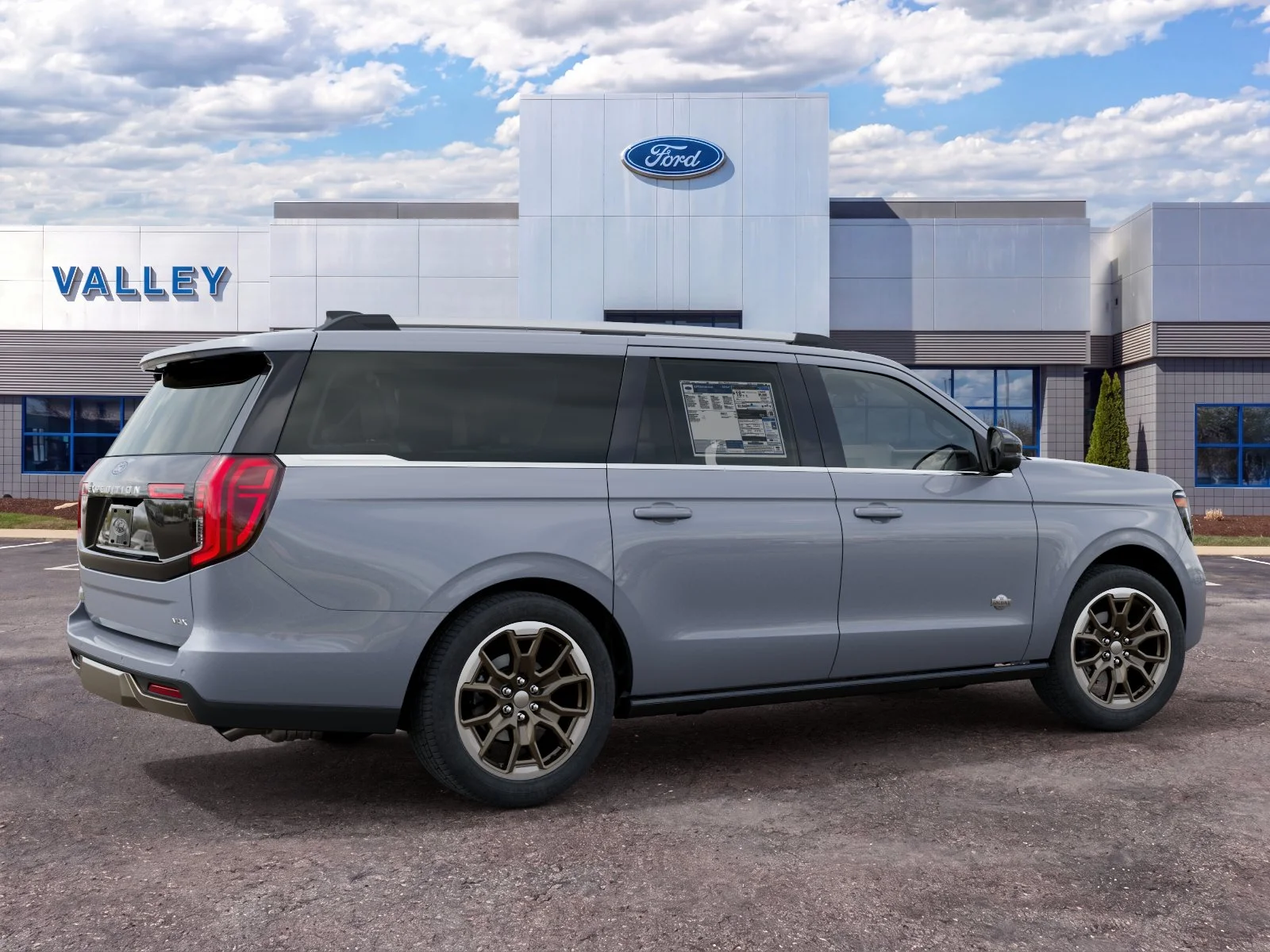New 2027 Glacier Gray Metallic Tri-Coat Ford MAX King Ranch® image 6
