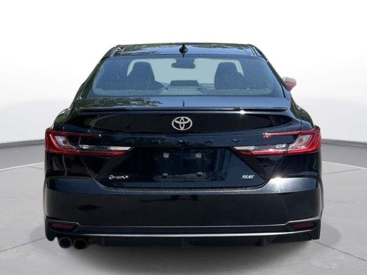 Used 2025 Midnight Black Metallic Toyota SE image 7