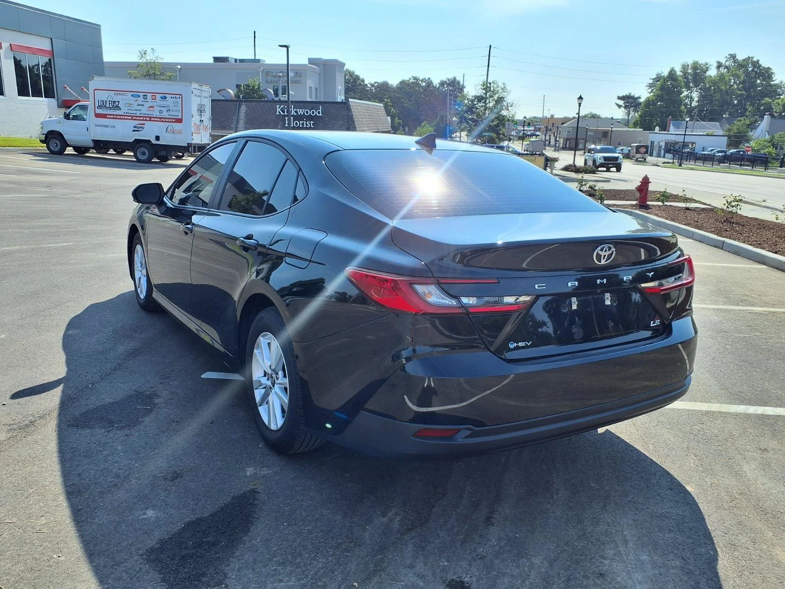 Used 2025 BLack Toyota LE image 26