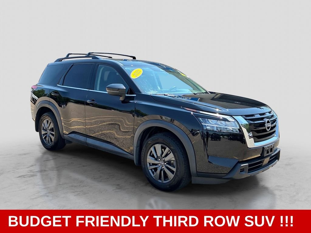 Used 2022 Black Nissan SV image 3