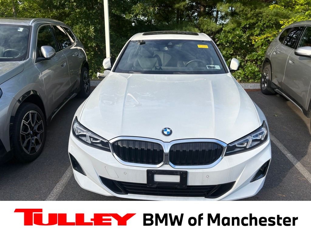 Certified Used 2023 Alpine White BMW 330i xDrive image 1