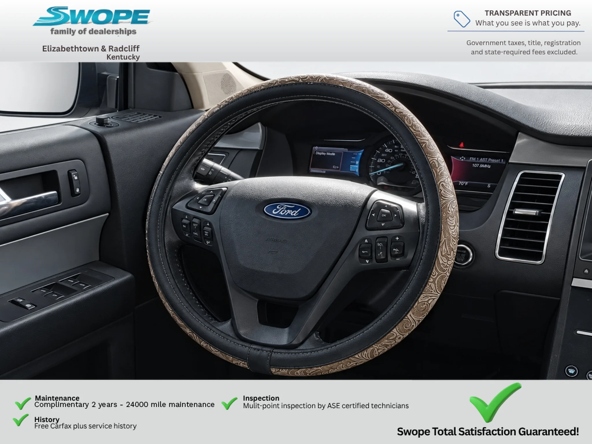 Used 2015 Tuxedo Black Metallic Ford Limited image 18