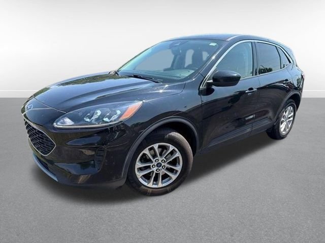 Used 2021 Agate Black Metallic Ford SE image 1