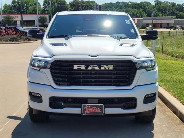 New 2026 Bright White Clear-Coat Exterior Paint RAM Laramie image 2
