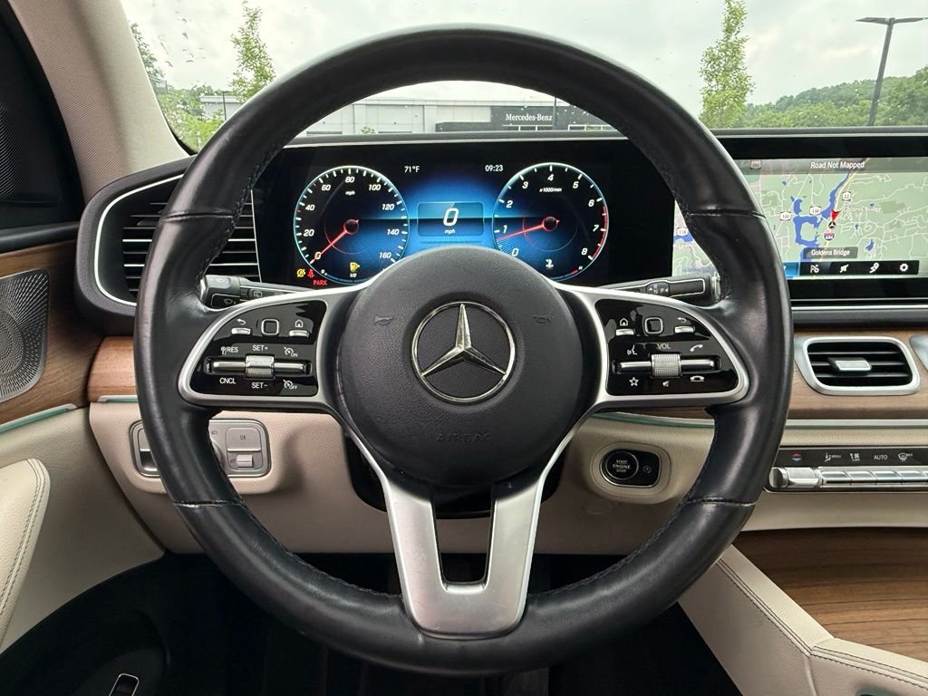 Certified Used 2022 Blue Mercedes-Benz GLE 350 image 31