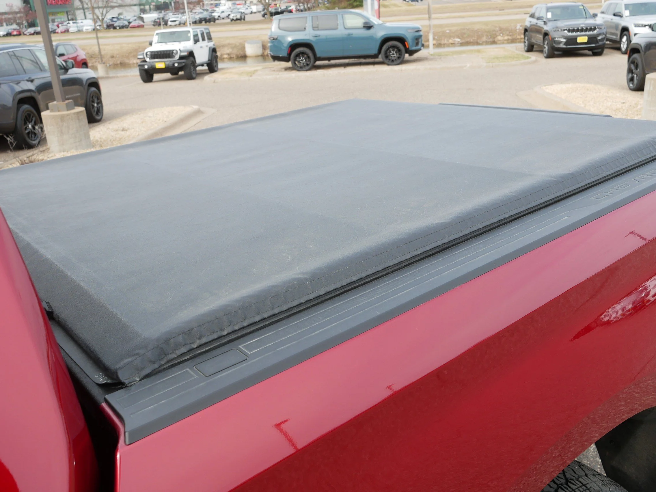 Used 2024 Radiant Red Tintcoat Chevrolet RST image 35