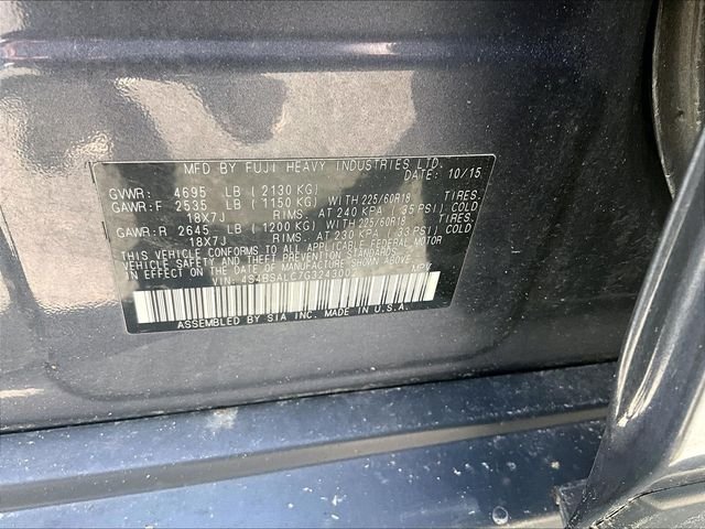 Used 2016 Gray Subaru 2.5i image 9