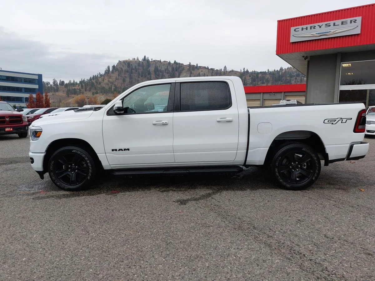 Used 2023 White RAM Sport 4x4 Crew Cab 5
