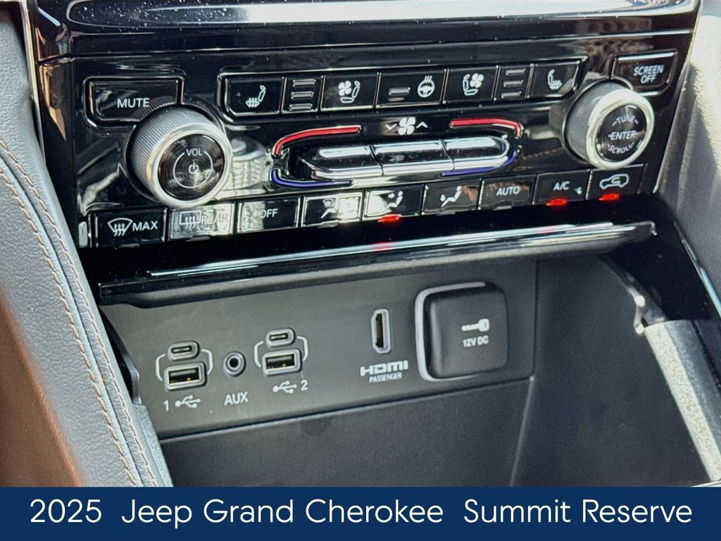 Used 2025 White Jeep Summit Reserve image 32