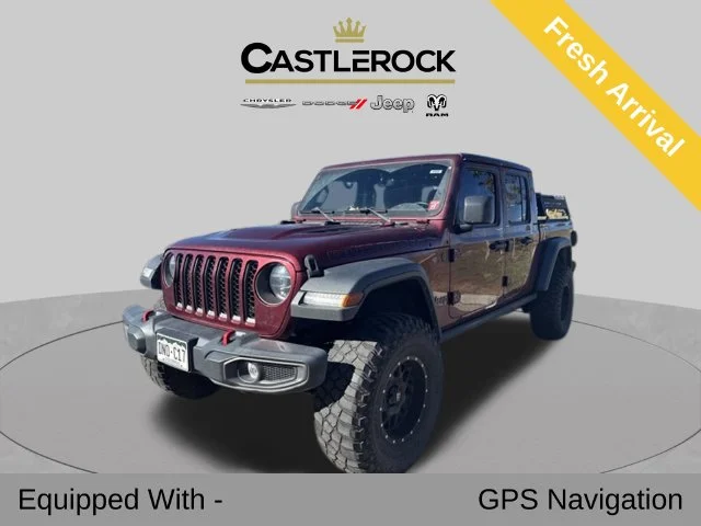 Used 2021 Red Jeep Rubicon image 1