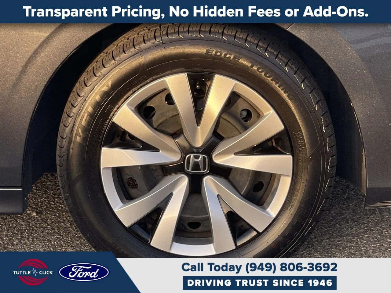 Used 2024 Gray Honda LX image 19