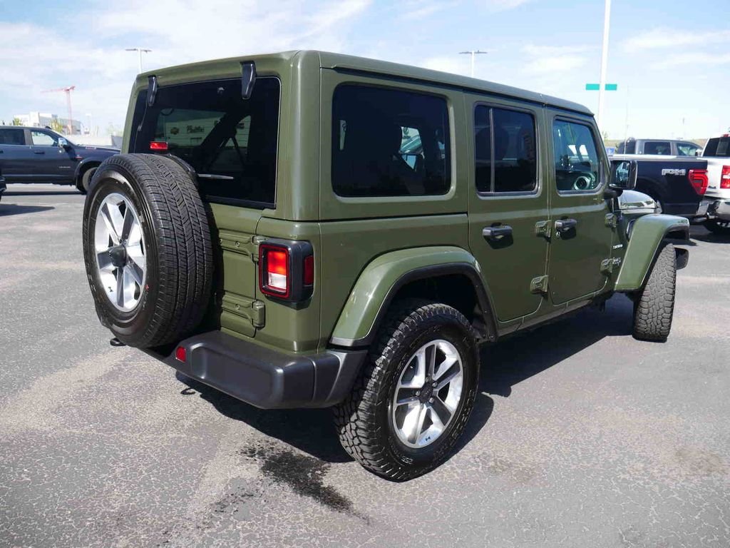 Used 2023 Green Jeep Sahara image 23