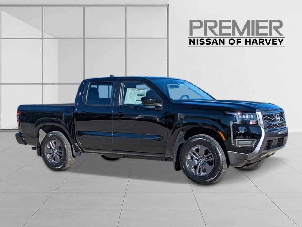 New 2026 Super Black Nissan Crew Cab SV image 7